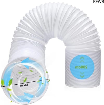 RFWR® Flexibele Afvoerslang voor Airconditioning - 130 mm / 150 mm - 2 m / 3 m - Duurzaam en Eenvoudig te Installeren