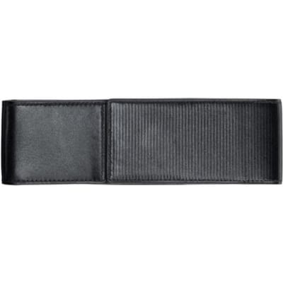 LAMY A 302 leren etui 859 | Hoogwaardig zwart nappaleer | Voor 2 schrijfinstrumenten