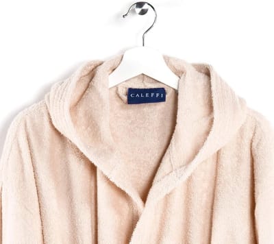 Luxe Ivoor Witte Badjas met Capuchon voor Heren en Dames - Zacht Katoen