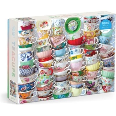 Teacups 1000 Piece Puzzle - Galison