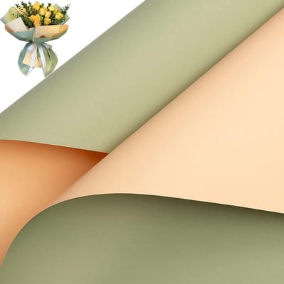 Kleurrijk Dubbelzijdig Bloemen Inpakpapier - Waterdicht Cadeaupapier voor Valentijnsdag en Bloemenwinkels, 50x50cm, Perfect voor Geschenken en Boeketten