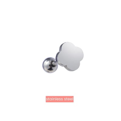 Go Dutch Label Oorknoppen Clover Zilver