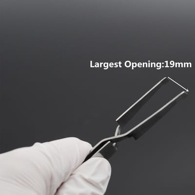 1 Stuk Roestvrij Staal Tandheelkundige Orthodontische Pincet Voor Plaatsing Beugels Occlusiepapier Tandheelkundig Gereedschap black