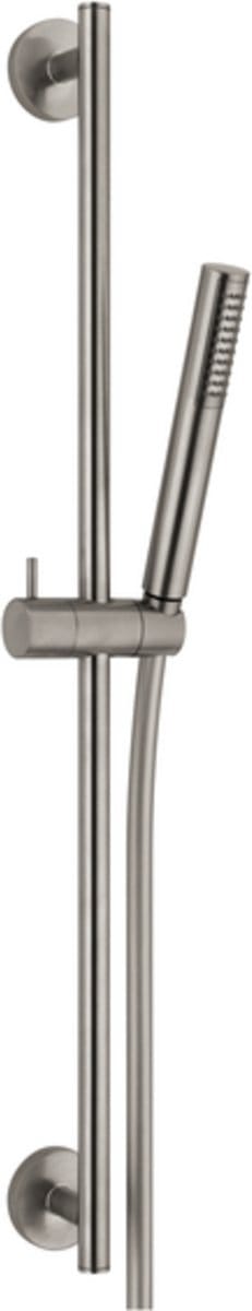Glijstangset Plieger Napoli Met Handdouche Staafmodel 1 Stand Doucheslang 150cm En Glijstang 70cm RVS