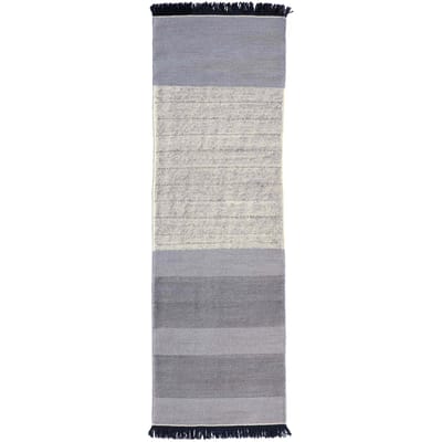 Nanimarquina Stripes vloerkleed - azul - 80 x 240 cm