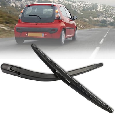 Achterruitenwisser Set voor Citroen C1 Mk1 (2005-2014) - Inclusief Wisserarm en Wisserbladen voor Optimale Zichtbaarheid en Veiligheid