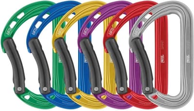 Petzl Spirit Karabijnhaak 6 Eenheden Zilver