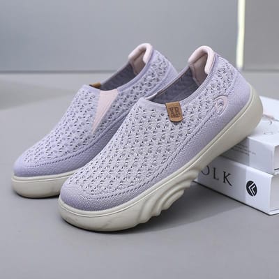 Dames Barefoot Schoenen Dikke Zool Barefoot Sneakers Outdoor Wandelen Casual Reizen Loafers Hardloopschoenen 35 paars