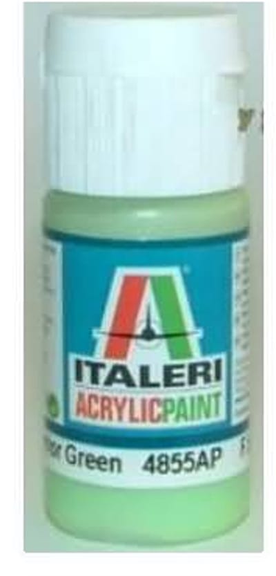 Italeri 4855ap - Flat Italian Interior Green - Modelbouwverf Acryl