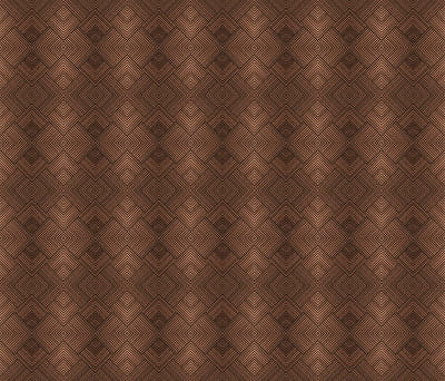 Zelfklevende vinyl muurbekleding op rol per meter - Muursticker voor hoofdbord - BRUIN HOUT ART DECO - 120x140cm