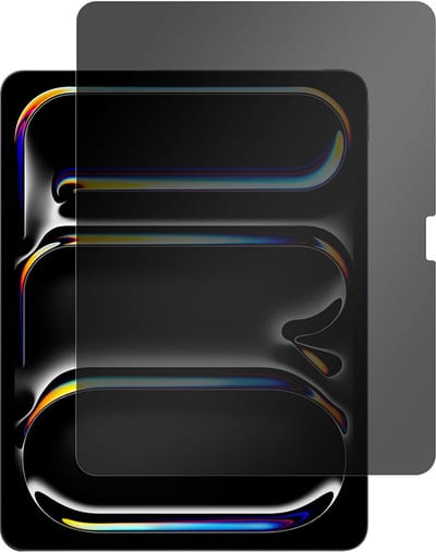 Just in Case privacy Screenprotector geschikt voor iPad Pro 13 (2025 / 2024) M5 / M4 - Anti Spy Screenprotector