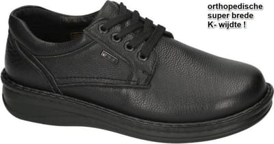 G-comfort -Heren - zwart - geklede lage schoenen - maat 40