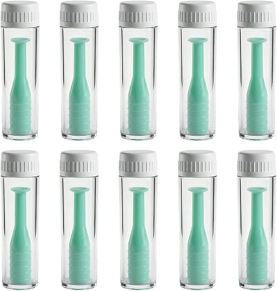 Set van 10 contactlenszuigers en pincetten, handige inzethulp en verwijderaar voor harde lenzen, ideaal voor dagelijks gebruik en reizen