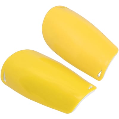 2 pièces Protège-tibias de Football Jeux de Football Protection des Jambes Réduire les Chocs Protège-tibias GuardJaune jaune