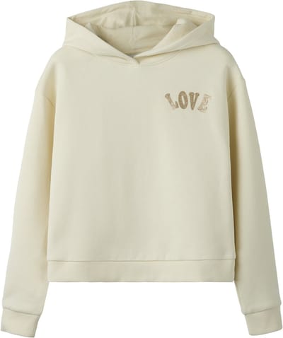 NAME IT - NKFKALI LS SH BOXY SWE WH BRU PS NOOS - Meisjes - Sweaters