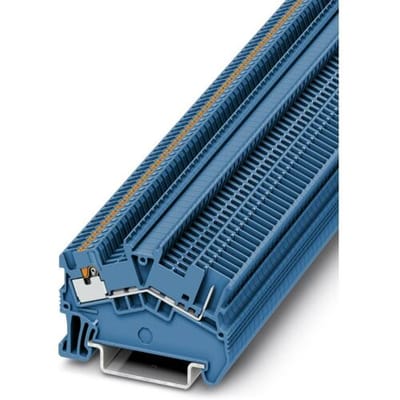 Phoenix Contact 3214466 Doorgangsklem 3.5 mm Snelaansluiting Blauw 50 stuk(s) Piece
