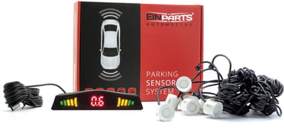 Einparts Parkeersensorenset Met 8 Sensoren Voor Voor En Achter Met Display