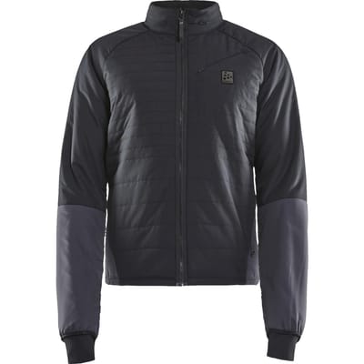 Craft - Maat XXL Hale Padded Fietsjack - Heren - Black/Asphalt/Zwart