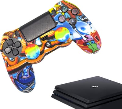 Gadgetpoint - Hoesjes & Skins voor PS4, PlayStation 4 - Performance Gaming Case - Soft Grip Covers - Anti-Slip Controller Accessoires - Sport