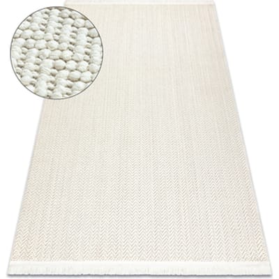 Kleden Rugsx Vloerkleed NANO FJ86B Chevron, lus, platgeweven wi 80x150 cm