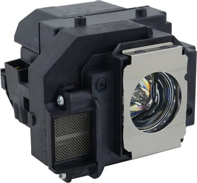 Beamerlamp geschikt voor de EPSON POWERLITE PRESENTER HD beamer, lamp code ELPLP55 / V13H010L55. Bevat originele UHP lamp, prestaties gelijk aan origineel.