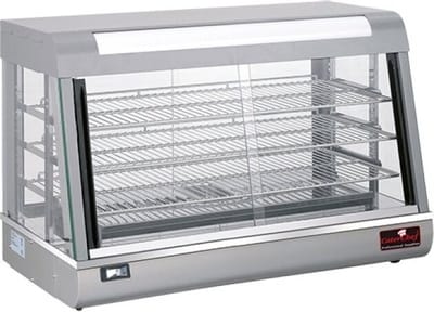 Warmhoudvitrine (Cap.82X32/34/36Cm) | CaterChef | 680073