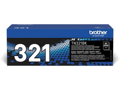 Brother Tonercassette TN-321BK TN321BK Origineel Zwart 2500 bladzijden