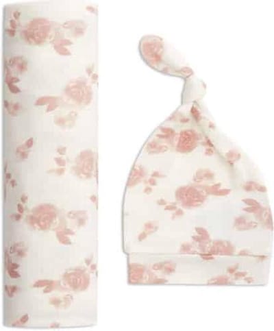 Aden + Anais Snuggle Knit gift set Rosette