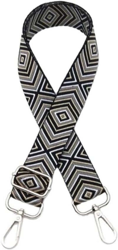 Verstelbare uniseks schouderriem voor tassen, comfortabele vervangende tasriem, 3,8 cm breed, lengte 75-130 cm, ideaal voor tassenaccessoires en stijlvol om te wisselen