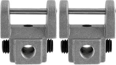 Reserve Fretzaagbladen - Metaal Adapters - Precisie Snijwerk - Duurzaam Metaal - 2x2 cm - Metaalkleur