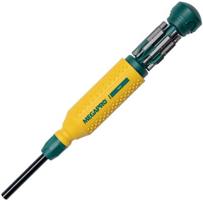Megapro 15-in-1 HEX Schroevendraaier – Schroevendraaierset met Internationale Inbus Bitset – Handgereedschap voor Montage, Onderhoud en Reparatie