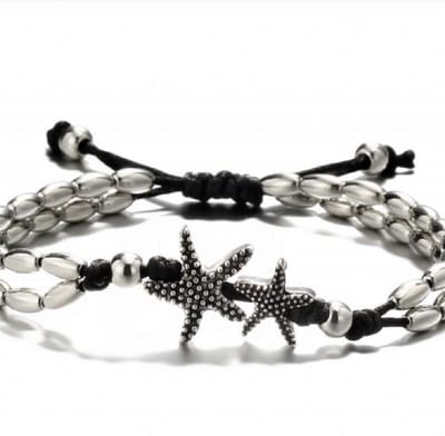 Zeester -Bovenarm -Band -Zwart - Charme Bijoux