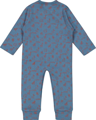 4PRESIDENT Romper - Zoo AOP - Maat 74 - Rompertjes baby