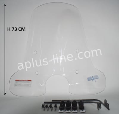 WINDSCHERM RETRO SCOOTER HOOG  AGM, BTC, IVA, FOSTI, Znen, Senzo, La souris, Benzhou | Gratis verzending!