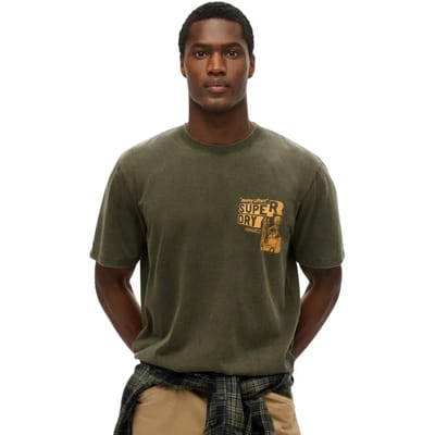 Superdry - Trade Tools losvallend T-shirt - Heren - T-shirts