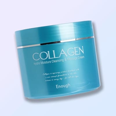 ENOUGH Crème Nettoyante et de Massage Hydro Hydratante 300ml + CADEAU ALÉATOIRE blue