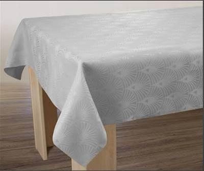 Tafelkleed anti-vlek Chique gris 300 x 150 cm Tafellaken - Decoratieve Tafel Accessoires - Woonkamer Decoratie - Bonne et Plus®