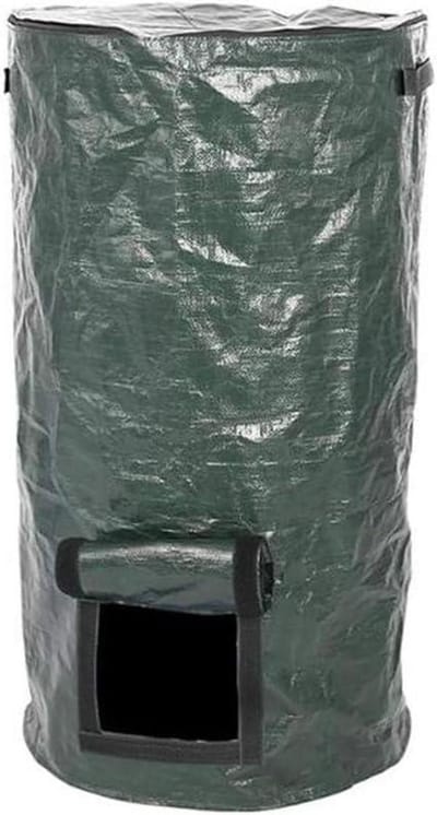 Compostzak - Organische afvalzak - Composteren in tuin - Verhoogt ventilatie - 45x80 cm - Groen