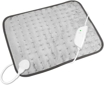 QUOVO® Warmtekussen oplaadbaar - Warmtekussen - Warmtekussen elektrisch - Wit - 45cm x 35cm x 3cm