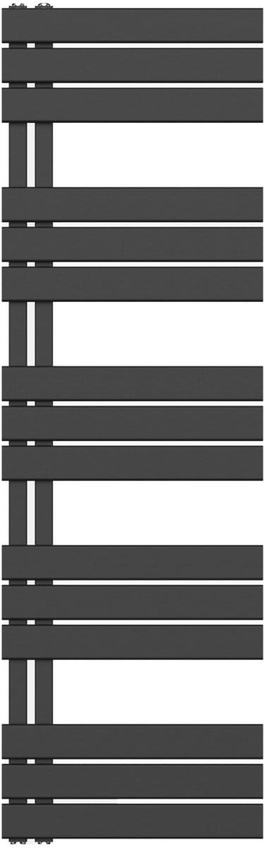 BELRAD Badkamer Radiator 1600x500mm Mat Zwart – Linkeraansluiting/Combi – 755W