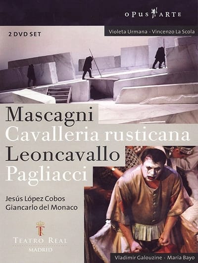 Chorus And Orchestra Of The Teatro Real Madrid, Jesus López Cobos - Leoncavallo: Pagliacci | Mascagni: Cavalleria Rusticana (2 DVD)