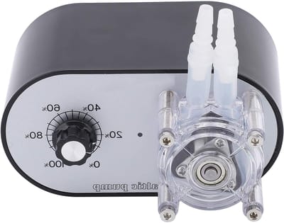 Hoogdoorstroom Peristaltische Pomp met Enkele Kop voor Experimenten - Instelbaar van 114-500 Ml/Min AC100-240V, EU Stekker, Duurzaam en Efficiënt
