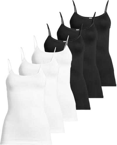 Conta Dames spaghettitop 6 pack Modal