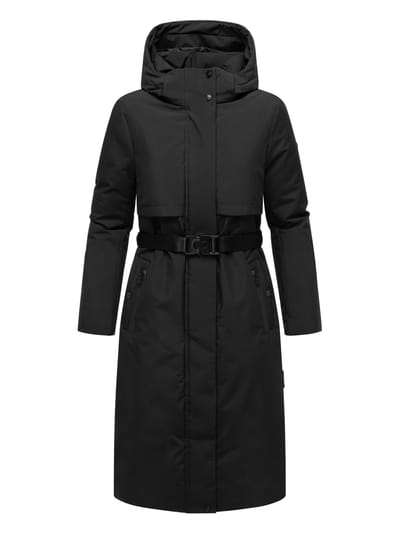 Navahoo dames winterparka WALDBUMMLER – weerbestendig & stijlvol met tailleceintuur
