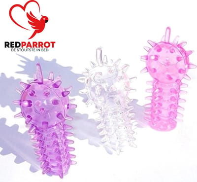 G spot stimulator | Clitoris stimulans | G-spot | 3-delig | Vingerhandschoen | SM | BDSM