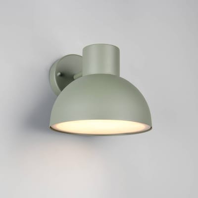 TRIO ELBE - Wandlamp - Groen - excl. 1x E27 4,9 W - Wandmontage - Buitenverlichting - IP44
