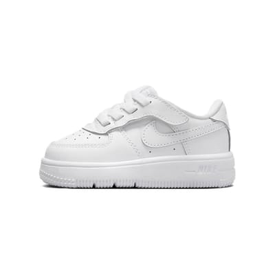 Nike Force 1 Low EasyOn TD Triple White Baby Sneakers FN0236-111 23.5