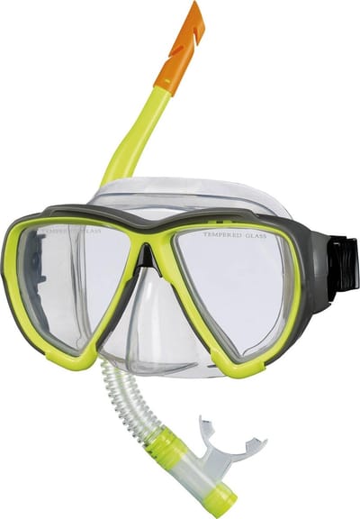 BECO snorkelset Porto - geel