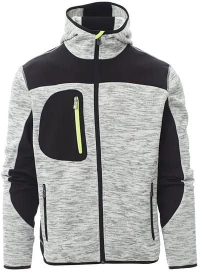 Payper Trip - melange steel grey/black-fluorescent orange - L