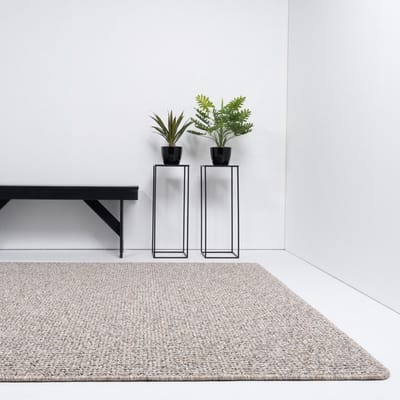 Vloerkleed Xilento Pebble Taupe | 140 x 200 cm